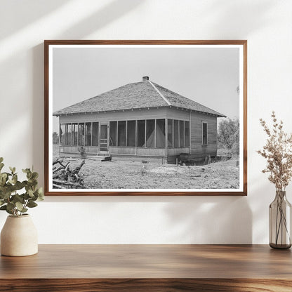 Bunkhouse at SMS Ranch Spur Texas May 1939 - Available at KNOWOL