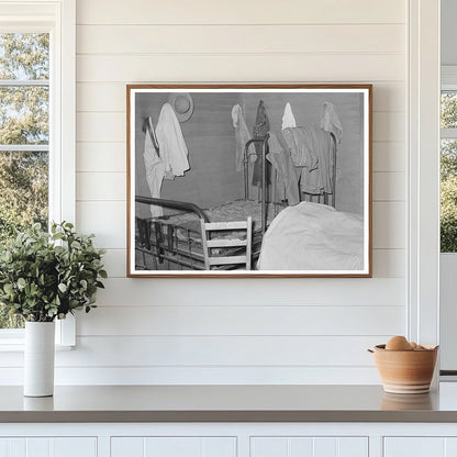 Bunkhouse Interior at SMS Ranch Spur Texas May 1939 - Available at KNOWOL