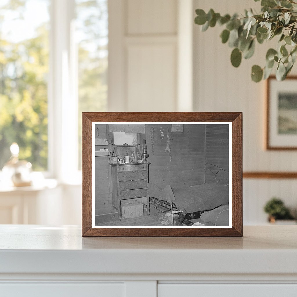 Bunkhouse Interior SMS Ranch Spur Texas May 1939 - Available at KNOWOL