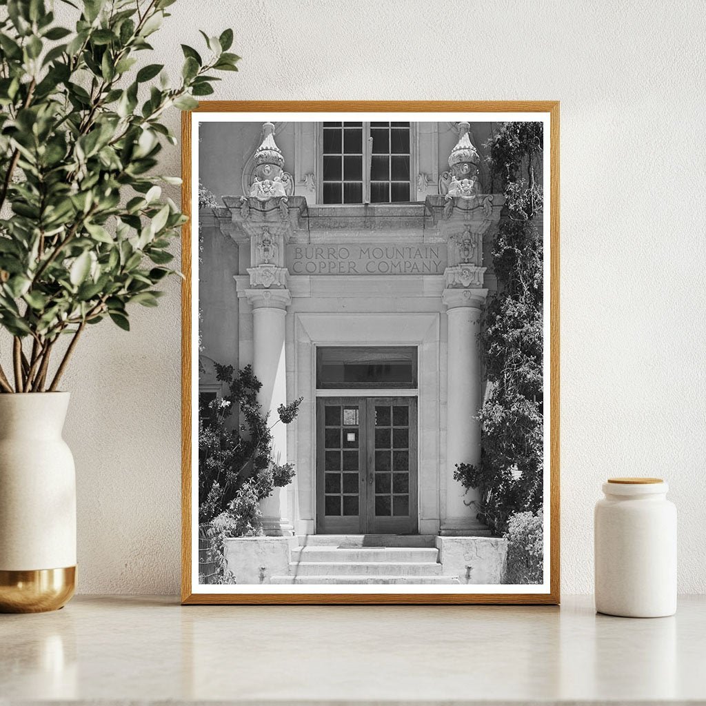 Burro Mountain Copper Company Entrance Tyrone NM 1940 - Available at KNOWOL