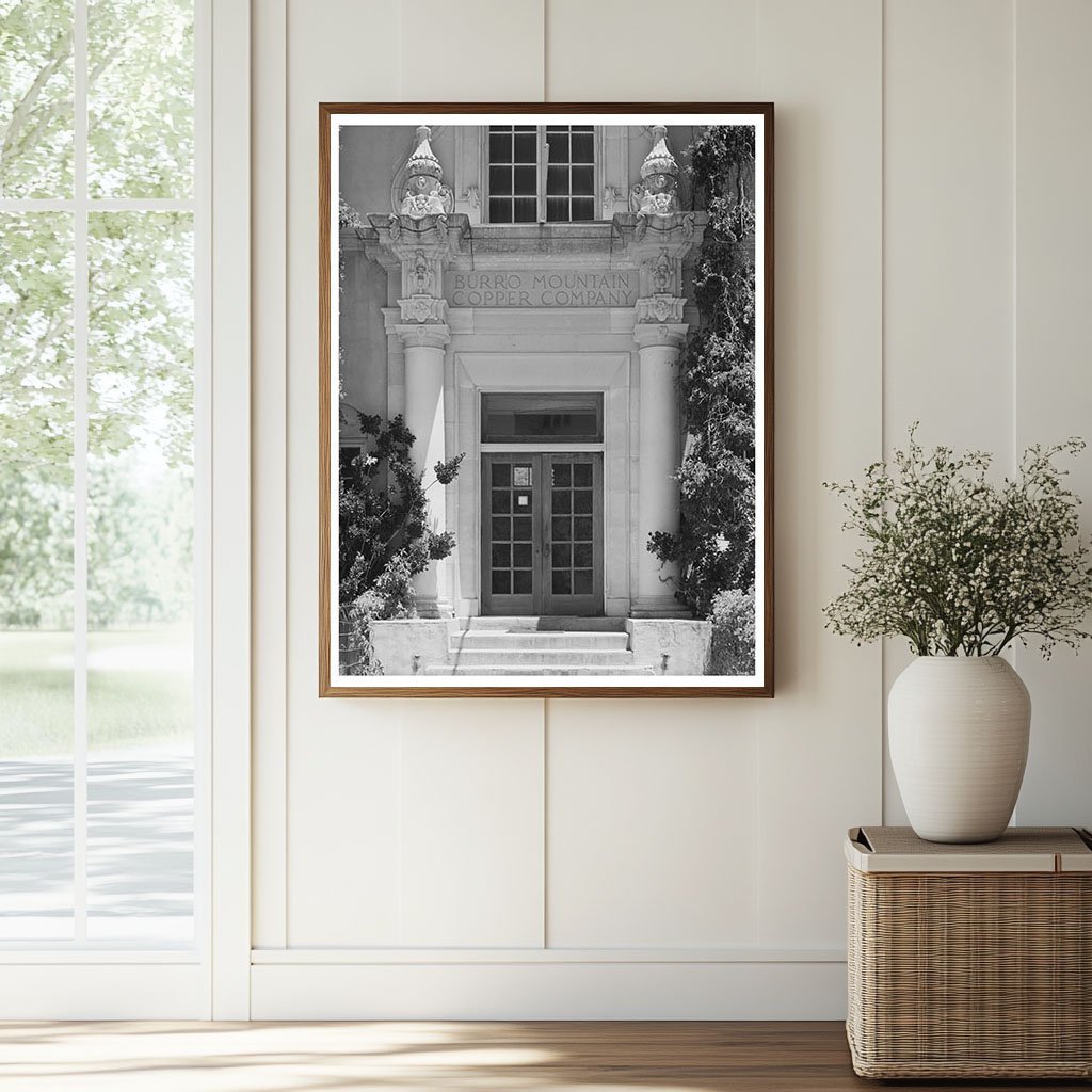 Burro Mountain Copper Company Entrance Tyrone NM 1940 - Available at KNOWOL