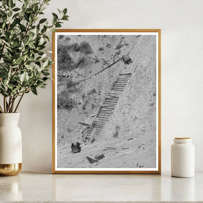 Burro Mountain Copper Company Ore Cars May 1940 - Available at KNOWOL