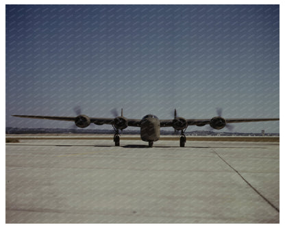 C - 87 Transport Plane at Consolidated Aircraft 1942 - Available at KNOWOL