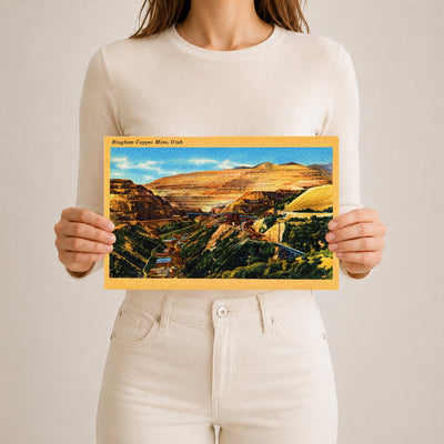 Bingham Copper Mine, UT: Historic View