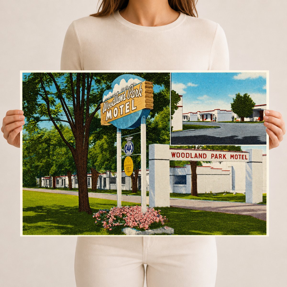 Spokane, WA: Woodland Park Motel