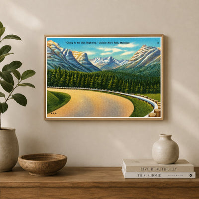Canada, MT: "Going to the Sun Highway," Glacier National Park