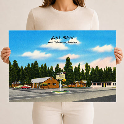 West Yellowstone, MT: Pete's Motel