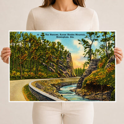 Birmingham, AL: The Narrows, across Shade Mountain