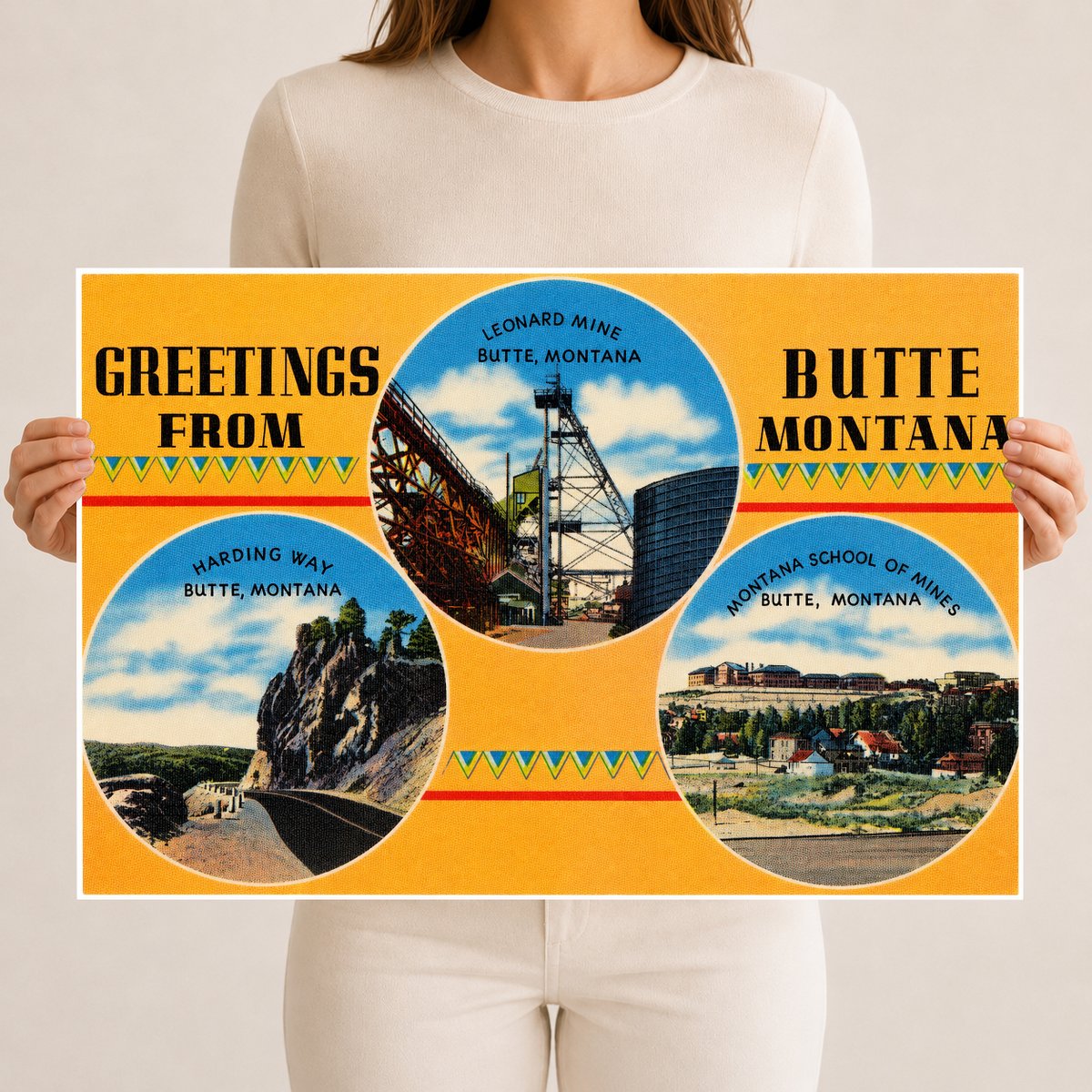 Butte, MT: Greetings from Butte Montana
