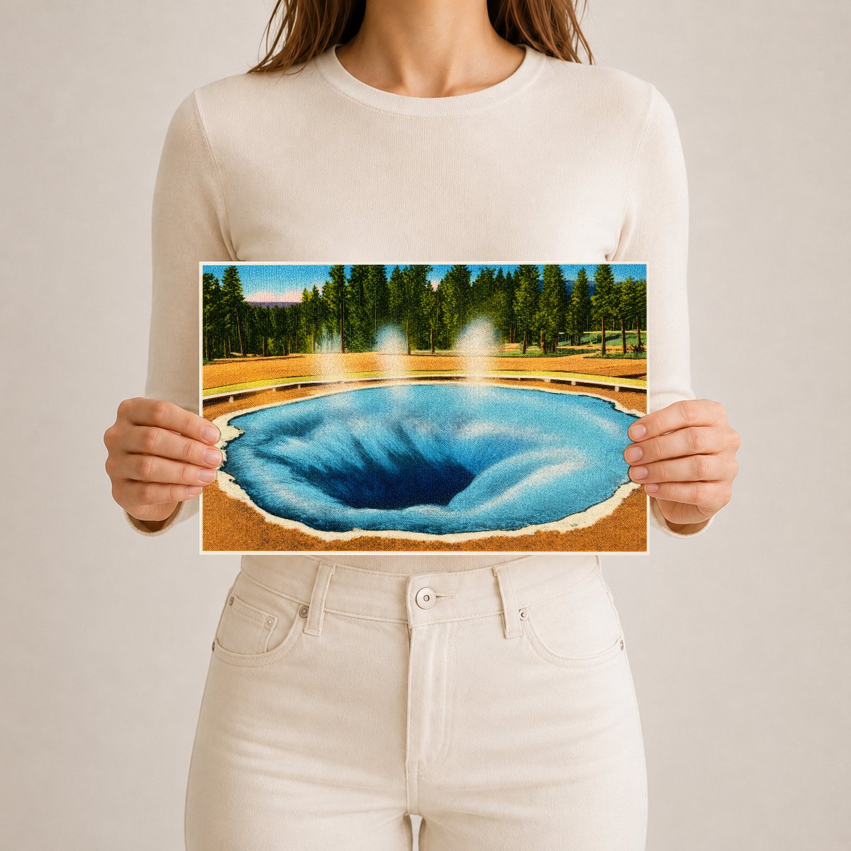 Yellowstone National Park, WY: Morning Glory Pool