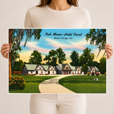 Baton Rouge, LA: Oak Manor Hotel Court