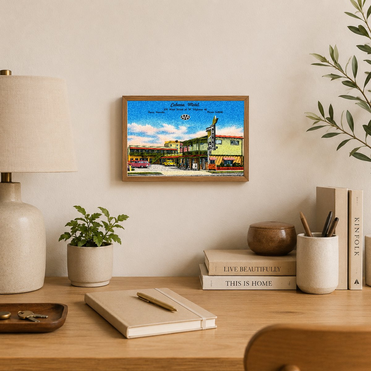 Reno, NV: Cabana Motel, 370 West Street at W. Highway 40