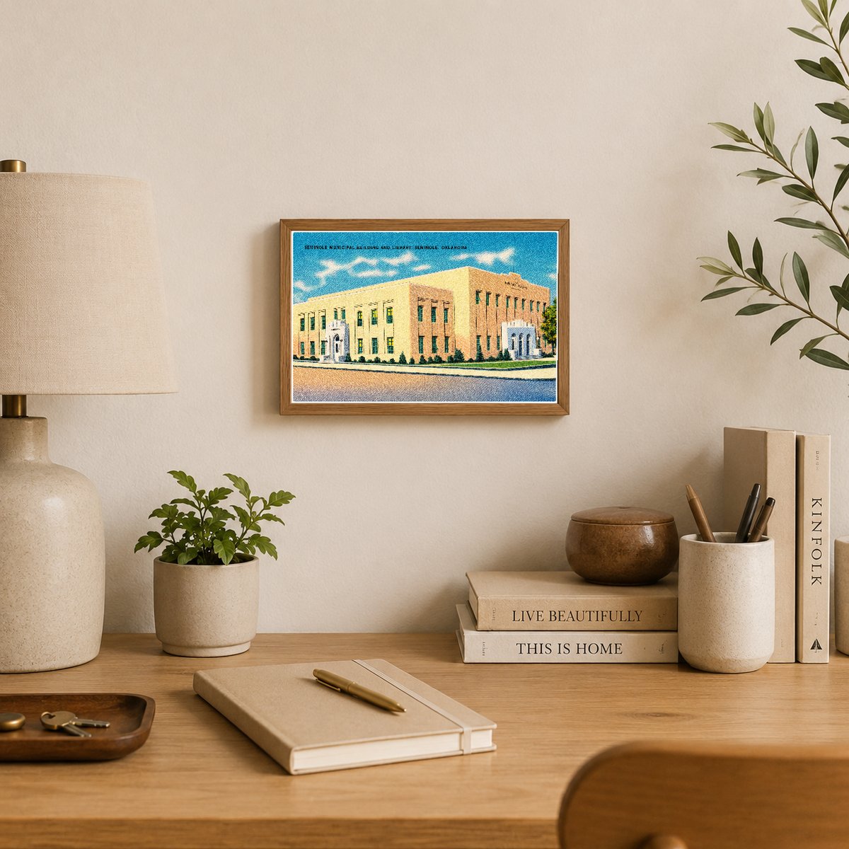 Seminole, OK: Seminole Municipal Building and Library
