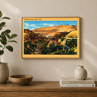 Bingham Copper Mine, UT: Historic View