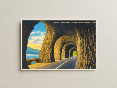 OR: Mitchell's Point Tunnel, Columbia River Highway