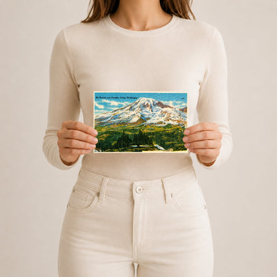 Paradise Valley, WA: Mt. Rainier and Paradise Valley