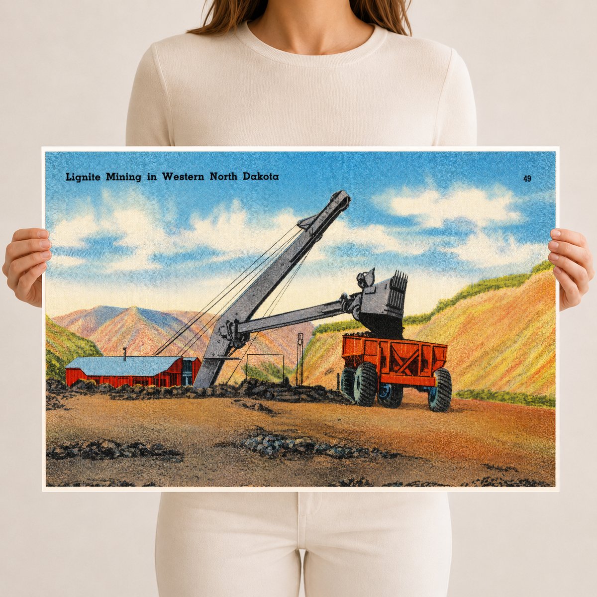 ND: Lignite mining in Western North Dakota