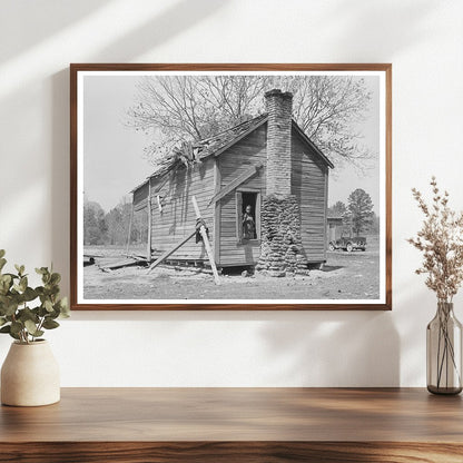 Cabin in Jefferson Texas April 1939 Rural Life Image - Available at KNOWOL