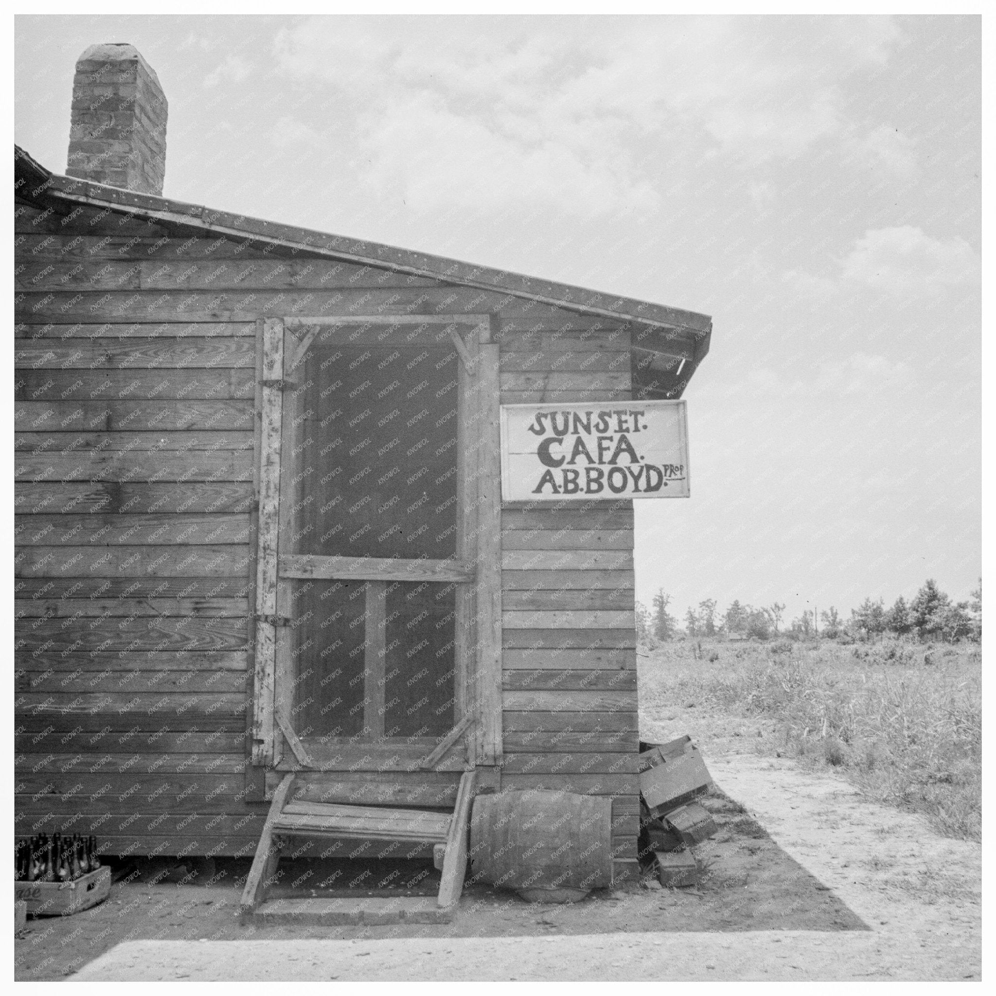 Café Scene in Arkansas 1937 FSA Collection - Available at KNOWOL