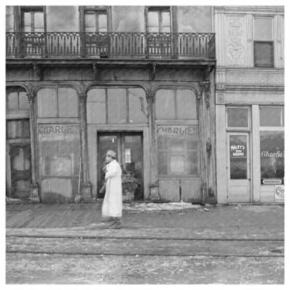 Cairo Illinois Flood February 1937 Street Scene - Available at KNOWOL