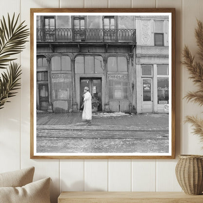 Cairo Illinois Flood February 1937 Street Scene - Available at KNOWOL