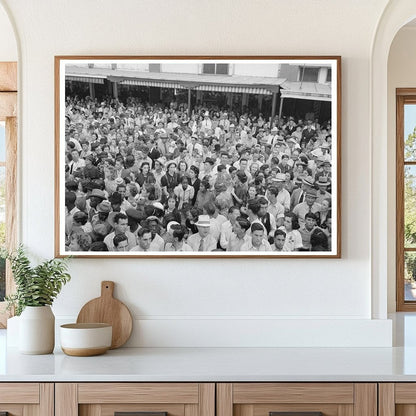 Cajun Band Contest Crowd National Rice Festival 1938 - Available at KNOWOL