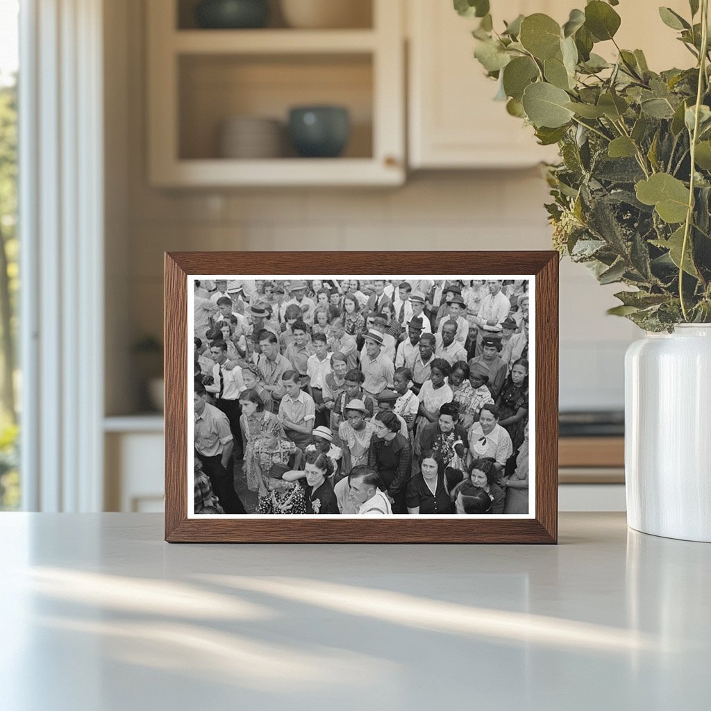 Cajun Band Performance at National Rice Festival 1938 - Available at KNOWOL