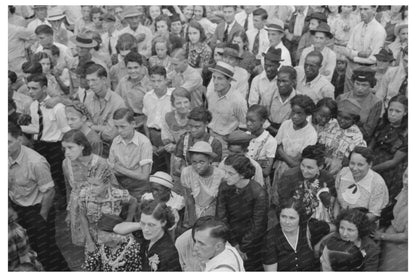 Cajun Band Performance at National Rice Festival 1938 - Available at KNOWOL