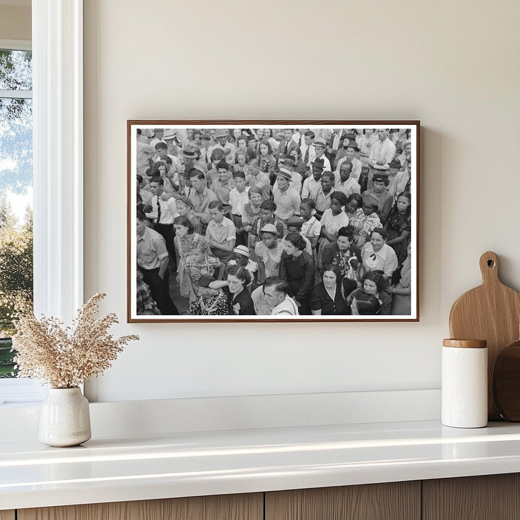 Cajun Band Performance at National Rice Festival 1938 - Available at KNOWOL