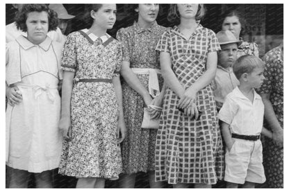 Cajun Children at National Rice Festival Crowley 1938 - Available at KNOWOL