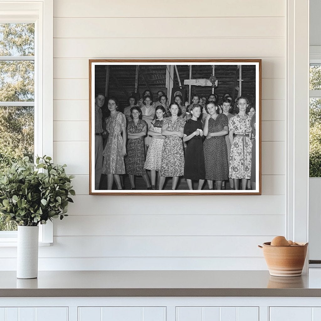 Cajun Girls Fais - do - do Dance Crowley Louisiana 1938 - Available at KNOWOL