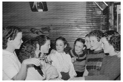 Cajun Girls in Raceland Louisiana September 1938 - Available at KNOWOL