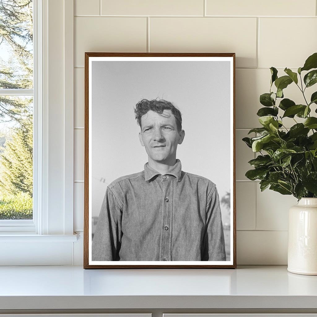 Cajun Sugarcane Farmer in Louisiana 1938 - Available at KNOWOL