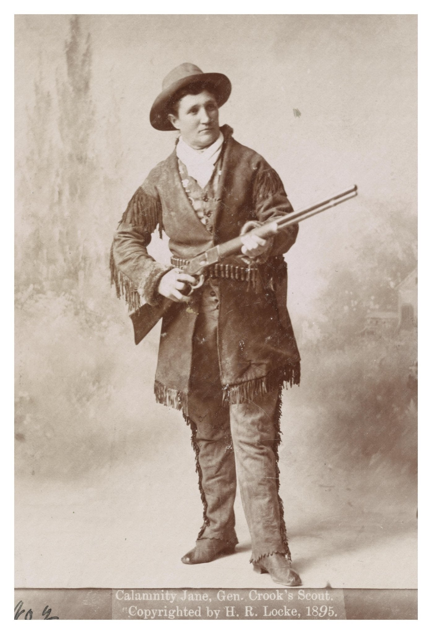 Calamity Jane 1895 Vintage Image - Available at KNOWOL