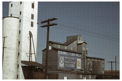 Caldwell Flour Mills Vintage Photo July 1941 - Available at KNOWOL