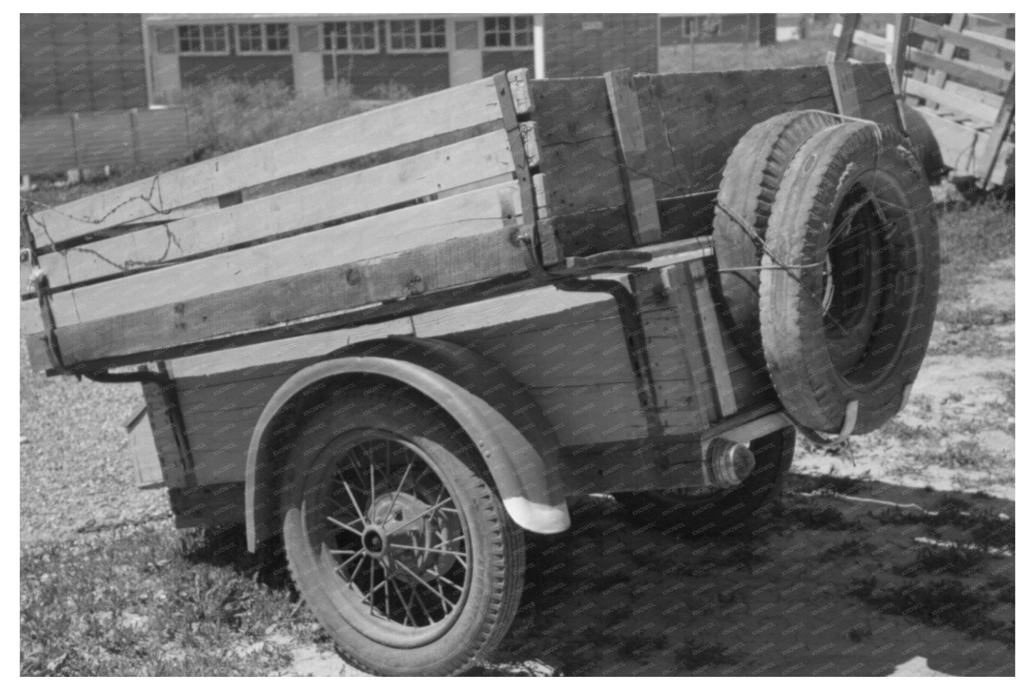 Caldwell Idaho Farm Worker Trailer Labor Camp 1941 - Available at KNOWOL