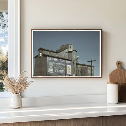 Caldwell Idaho Flour Mill Vintage Photo July 1941 - Available at KNOWOL