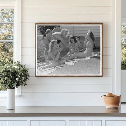 Caldwell Idaho Pool Scene July 1941 Vintage Photo - Available at KNOWOL