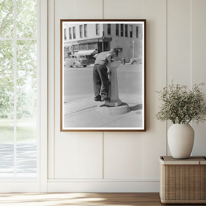 Caldwell Idaho Water Fountain Russell Lee 1941 - Available at KNOWOL