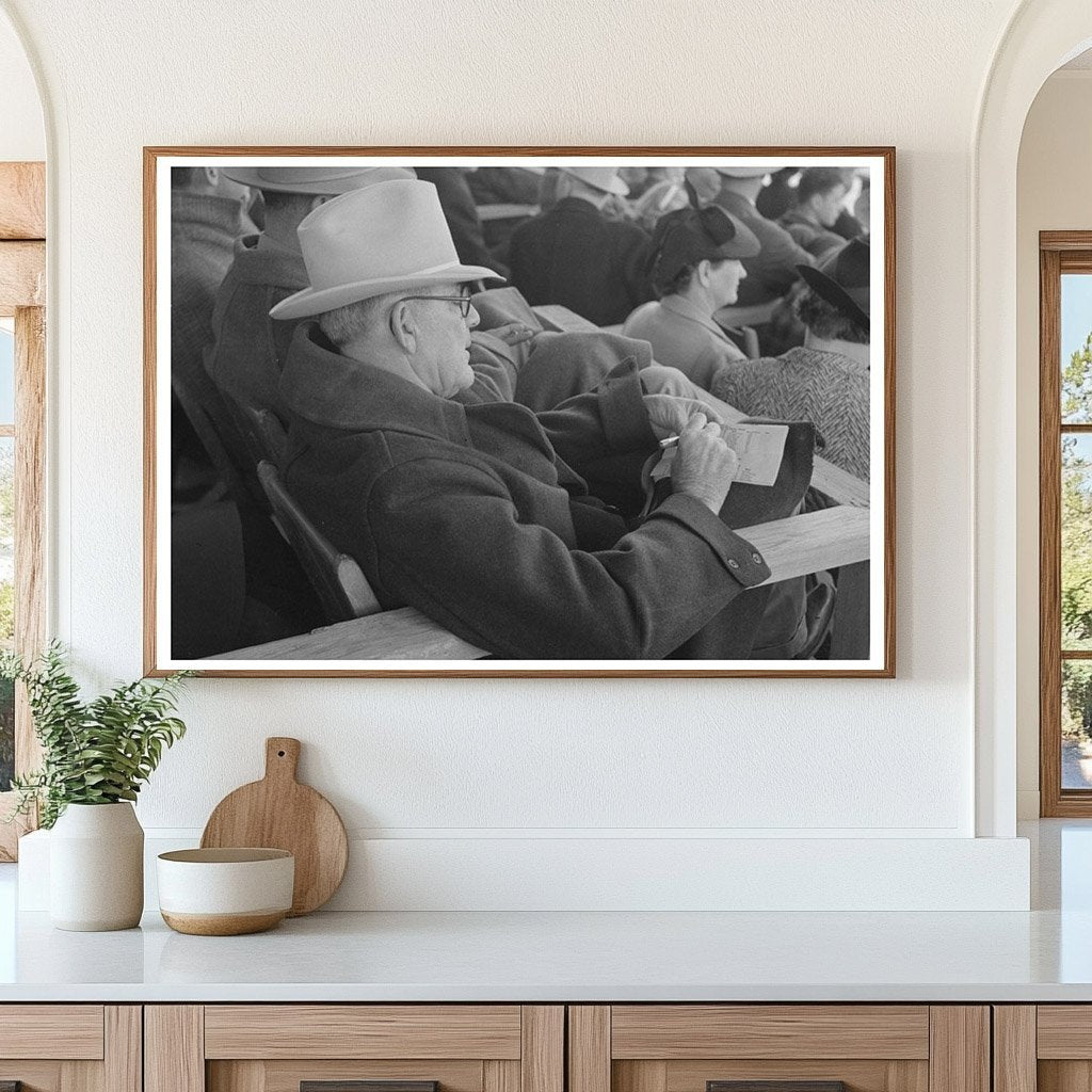 Calf Roping Event San Angelo Fat Stock Show 1940 - Available at KNOWOL