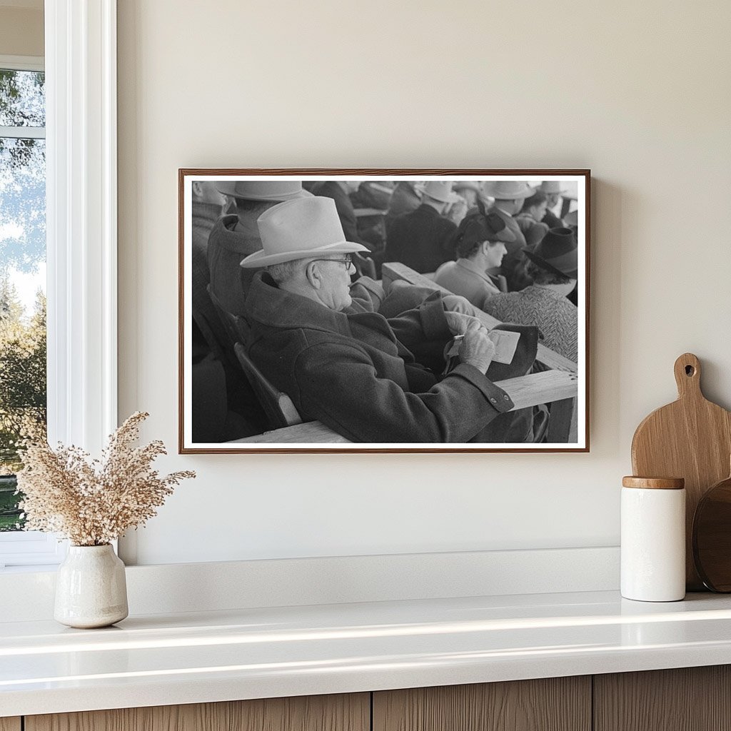 Calf Roping Event Spectator San Angelo Texas 1940 - Available at KNOWOL