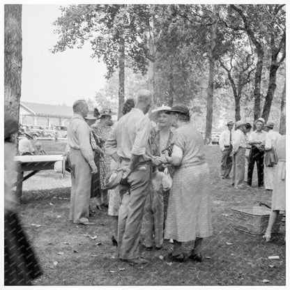 California Day Picnic Grants Pass Oregon August 1939 - Available at KNOWOL