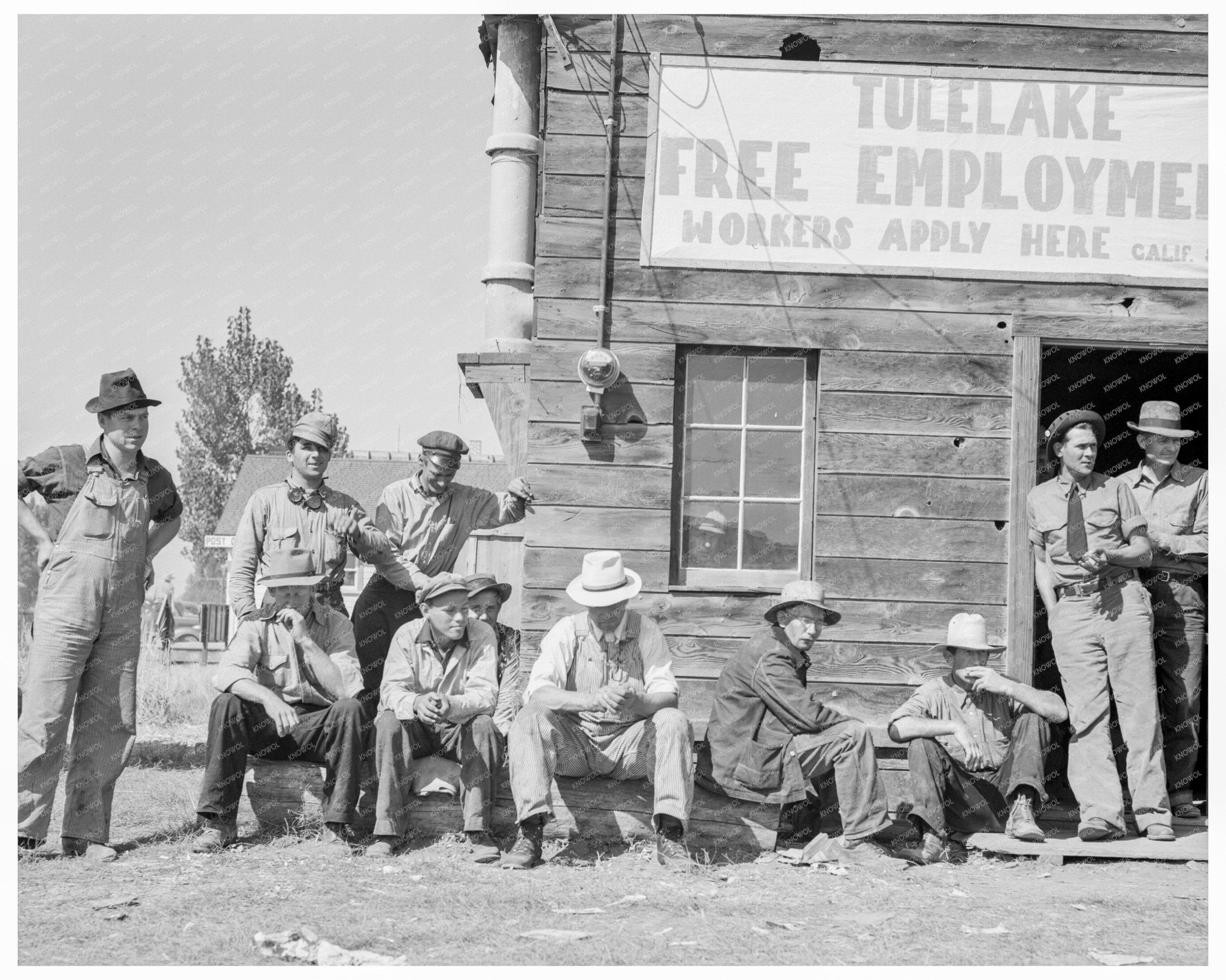 California State Employment Service Office 1939 - Available at KNOWOL