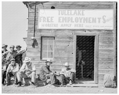 California State Employment Service Tulelake 1939 - Available at KNOWOL