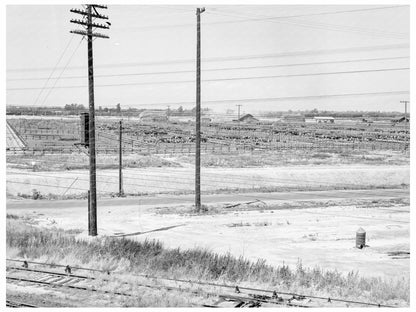 California Stockyards Overpass Photo May 1939 - Available at KNOWOL