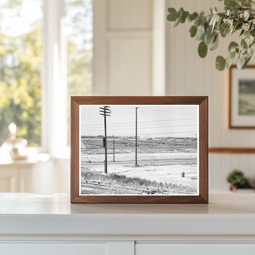 California Stockyards Overpass Photo May 1939 - Available at KNOWOL