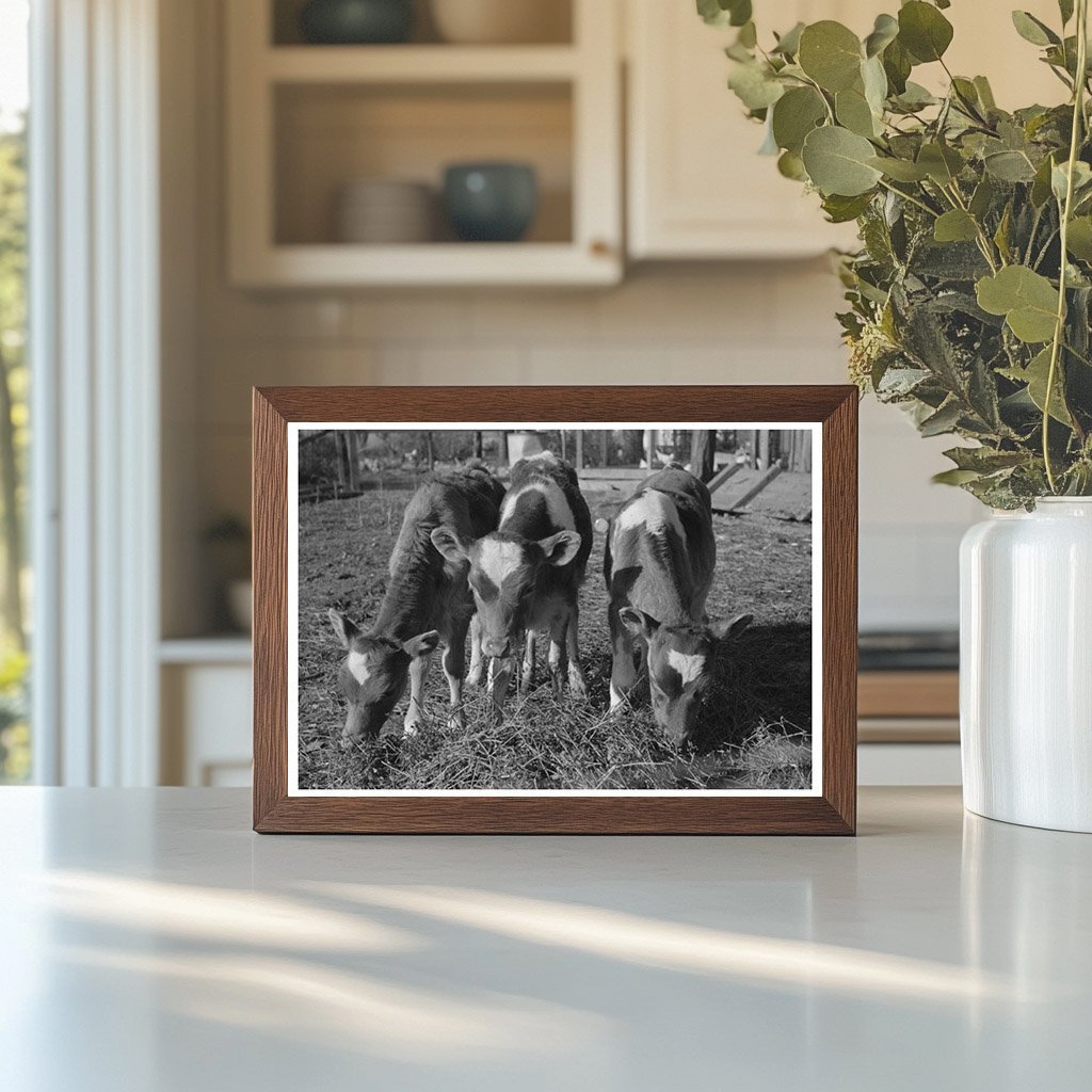 Calves in Canyon County Idaho November 1941 - Available at KNOWOL