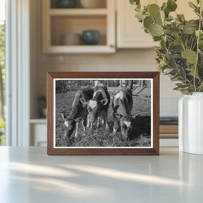 Calves in Canyon County Idaho November 1941 - Available at KNOWOL