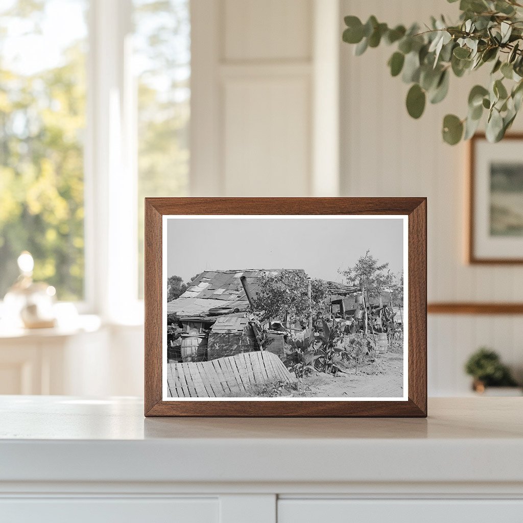 Camp Setting at Mays Avenue Oklahoma City July 1939 - Available at KNOWOL