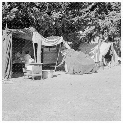 Camp Site in Marion County Oregon August 1939 - Available at KNOWOL